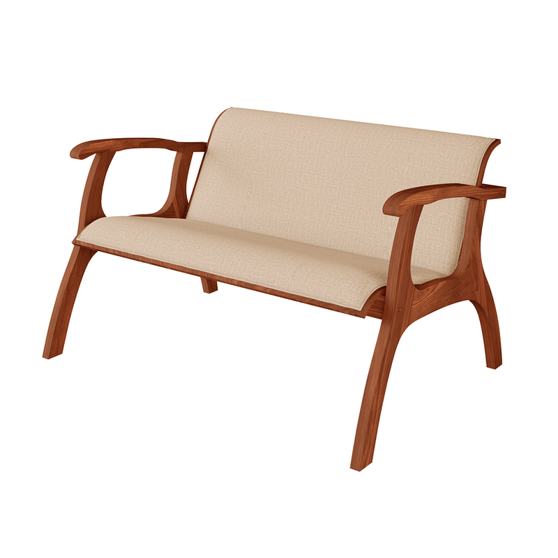 Namoradeira 2 Lugares Barcelona Wood Prime LL 33044