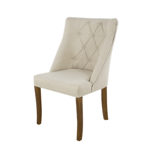 Cadeira Estofada Ellos - Wood Prime PP 33293