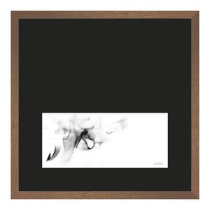 Quadro Decorativo Abstrato Sonhos Preto e Branco - CZ 44106
