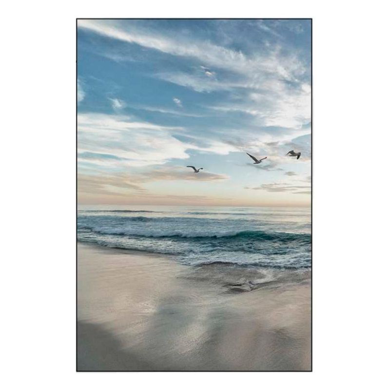 quadro-decorativo-praia-e-gaivotas
