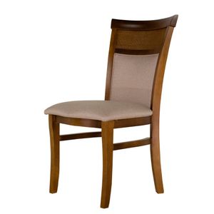 Cadeira de Jantar Cici com Rattan - Wood Prime PP 43018