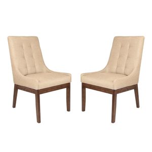 Conjunto 2 Cadeiras de Jantar Grécia - Wood Prime MF 43012