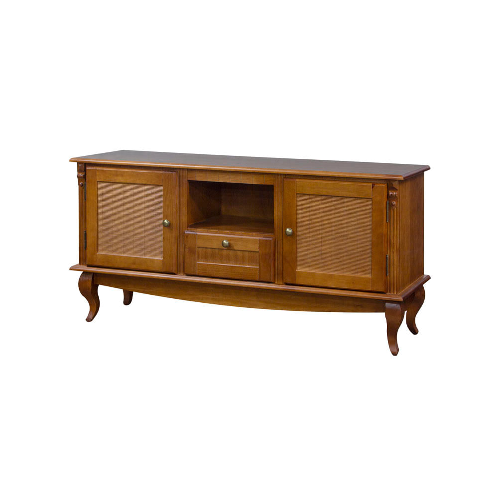 Rack Country Rattan 2 Portas 1 Gaveta TA 56874