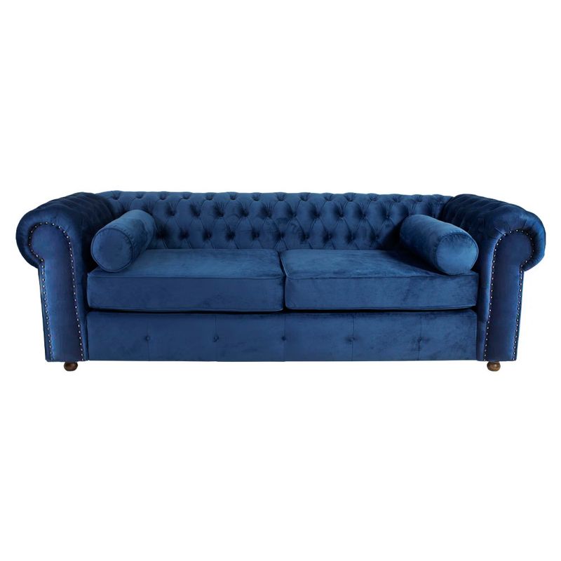 Sofa chesterfield wood deals prime