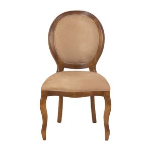 Cadeira de Jantar Medalhão Lisa sem Braço - Wood Prime 57610