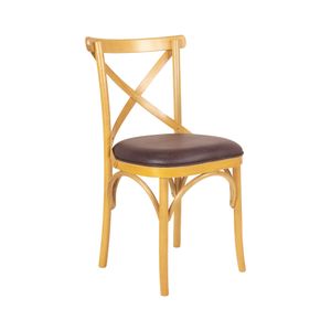 Cadeira de Jantar X Espanha Estofada - Wood Prime 57618