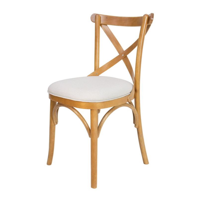 Cadeira de Jantar X Espanha Estofada - Wood Prime 31242