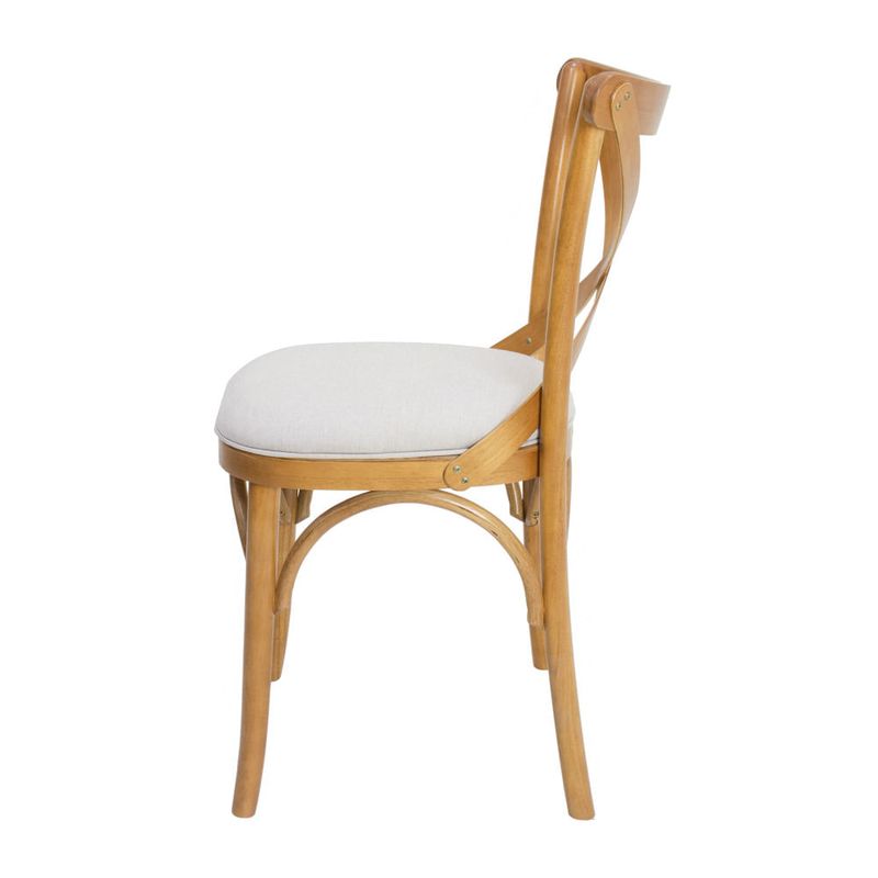Cadeira de Jantar X Espanha Estofada - Wood Prime 31242