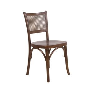 Cadeira de Jantar Cálix com Tela Cappuccino - WP 58395
